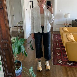 Everlane White Linen Shirt